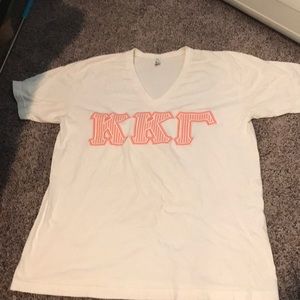 Kappa Kappa Gamma stitched letter tee